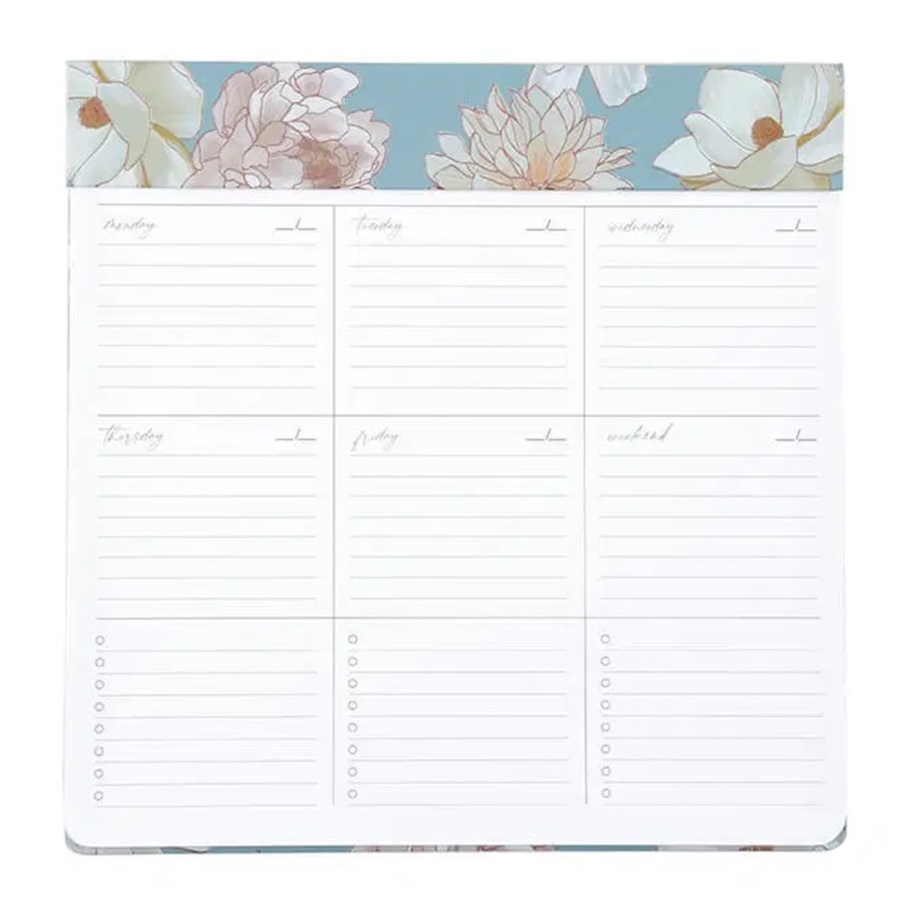 Erin Condren Flora designer Schedule Pad